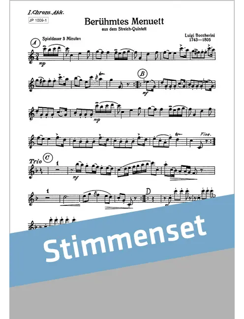 Berühmtes Menuett